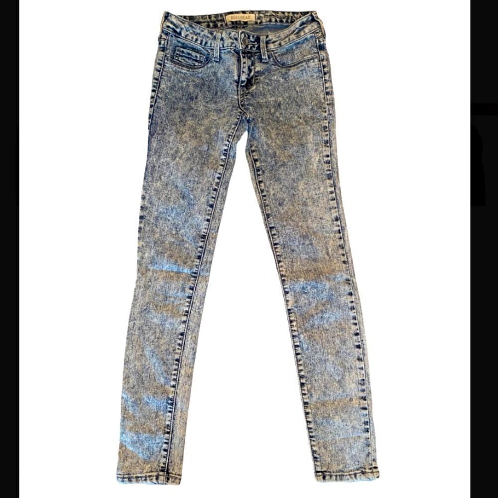 Vintage PAC SUN Bullhead Stonewashed Skinny Jeans Size 0